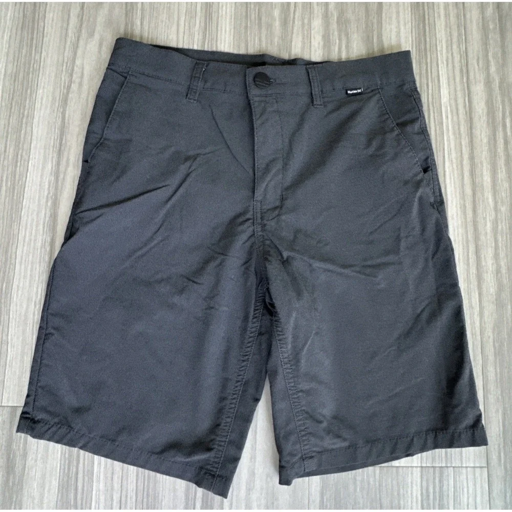 Hurley H2O-Dri Boys Shorts Size 16 Gray